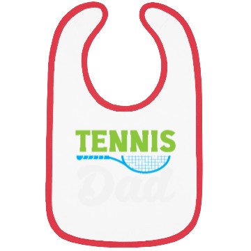Discover Tennis Dad Proud Supporter Design Bibs