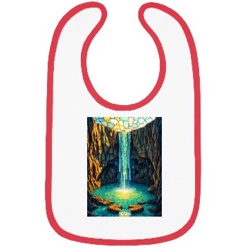 Discover Celestial Waterfall Sanctuary Bibs