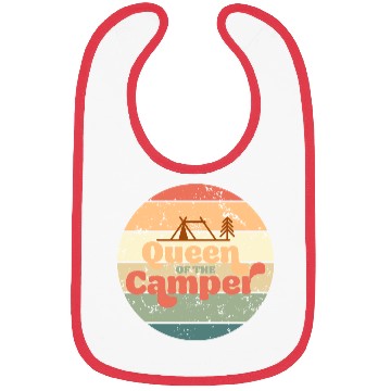 Discover Queen Of The Camper Bibs