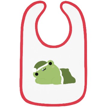 Discover Tired Frog Bibs