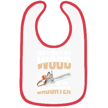 Discover Chainsaw Quote for a Forest worker woodcutter Bibs