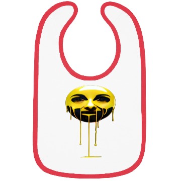 Discover Melting Gold Face Bibs