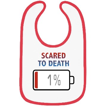 Discover Scared to Death with Battery at 1% Bibs