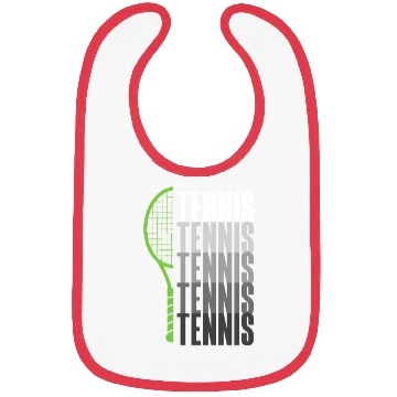 Discover Tennis Enthusiast Passion Reflection Bibs
