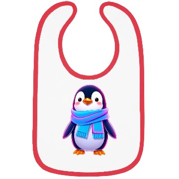 Discover Penguin in Scarf Bibs