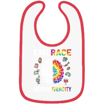 Discover Embrace Neurodiversity Autism Awareness Bibs