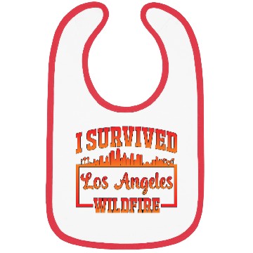 Discover I Survived Los Angeles Wildfire Bibs