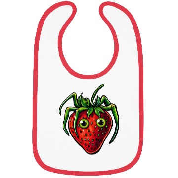 Discover Strawberry Spider Strawberry Spider Bibs