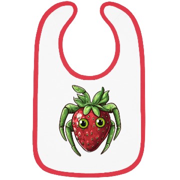 Discover Strawberry Spider Strawberry Spider Bibs