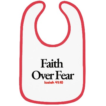 Discover Faith Over Fear Bibs