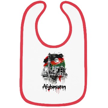 Discover Kabul Store Afghanistan Urban View Bibs