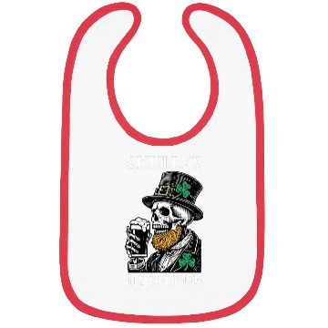 Discover Skully's Irish Pub Skull St. Patrick's Day 2025 Sh Bibs