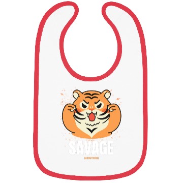 Discover Adorable savage tiger design Bibs