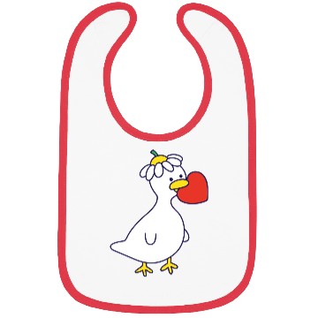 Discover Silly Goose in Love Bibs