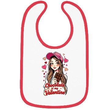 Discover Chocolate - is my Valentine Bibs