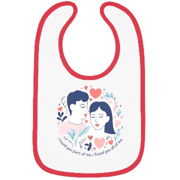 Discover I Love You Bibs