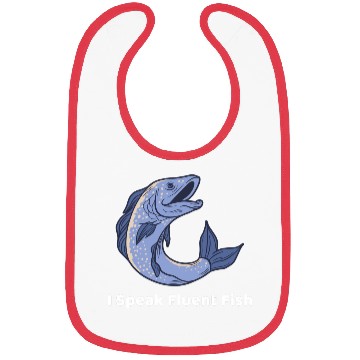 Discover I speak fluent fish Bibs for aquatic vets