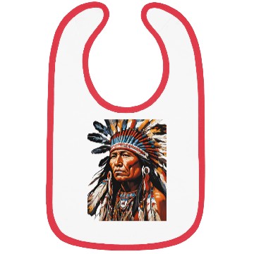 Discover Native American Chief Bibs