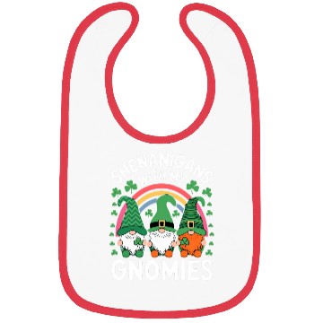 Discover St. Patrick's Day Shenanigans with Gnomes Bibs