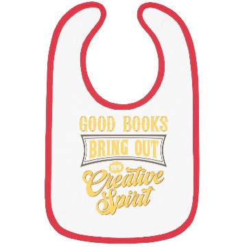 Discover Good Books Bring Out My Creative Spirit Bibs