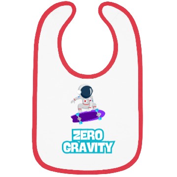 Discover Zero Gravity Skateboarding Astronaut - Funny Skate Bibs