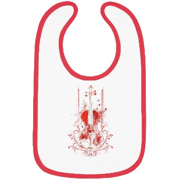 Discover Violin Graphic Bibs