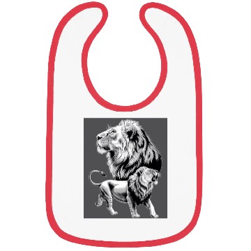 Discover Lion Bibs
