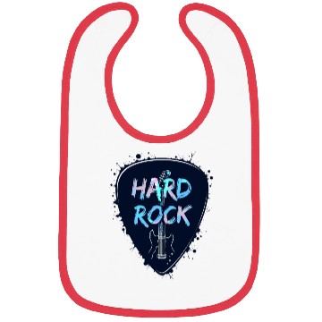Discover Hard Rock Guitar Pick Bibs