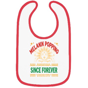 Discover design melanin - gift idea black history month Bibs