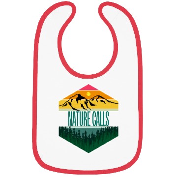 Discover Nature calls adventure Bibs