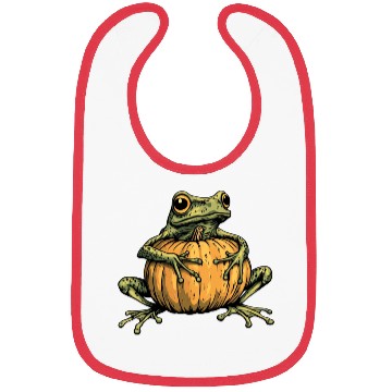 Discover Pumpkin Frog Frog Pumpkin Bibs