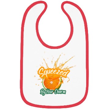 Discover Orange Crush - Squeezed by your charm Bibs