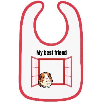 Discover My Best Friend Guinea Pig Bibs