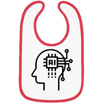 Discover Artificial Intelligence Concept AI Bibs