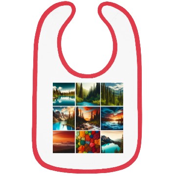 Discover Nature Aesthetic Bibs