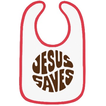 Discover Jesus Saves Text Bibs