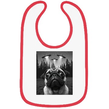 Discover UFO Funny Dog Bibs