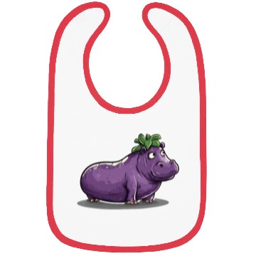 Discover Hip Eggplant Bibs