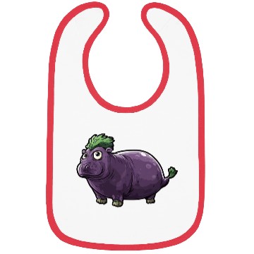 Discover Hip Eggplant Bibs