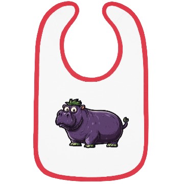 Discover Hip Eggplant Bibs