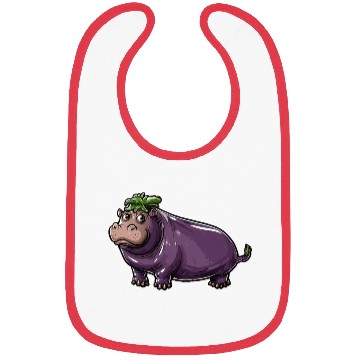 Discover Hip Eggplant Bibs