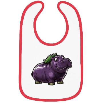 Discover Hip Eggplant Bibs