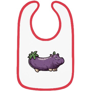 Discover Hip Eggplant Bibs