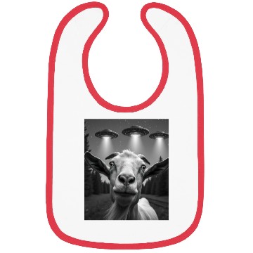Discover UFO Funny Goat Bibs