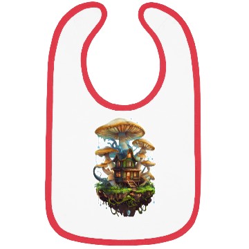 Discover Fungi house Bibs