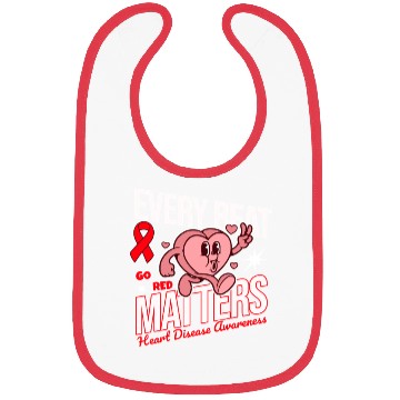 Discover Go Red for Heart Disease Awareness Bibs