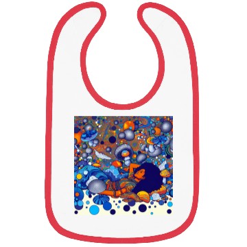 Discover Mushroom Daydreams Bibs