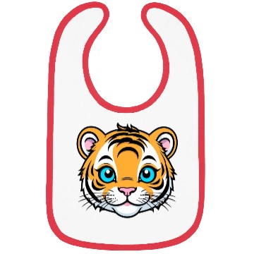 Discover Cute Tiger Bibs