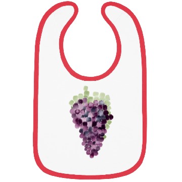 Discover Grape Mosaic Bibs