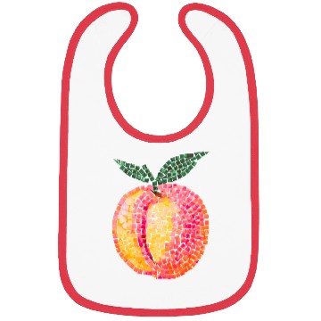 Discover Peach Magic In The Mosaic Bibs